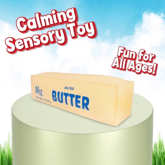 Sunny Days Squeezy Butter - Sensory Squishy Fidget Toy New Fast Ship! - Picture 6 of 7